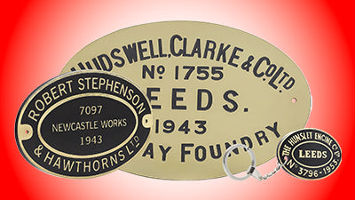 Austerity / J94 0-6-0 Builders Plates