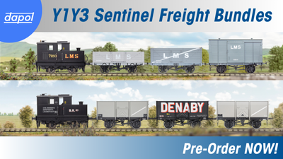 O Gauge Sentinel freight Bundles