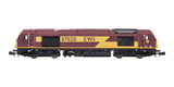 2D-010-015 N Gauge Class 67 EWS Red/Gold 67020