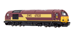 2D-010-015 N Gauge Class 67 EWS Red/Gold 67020