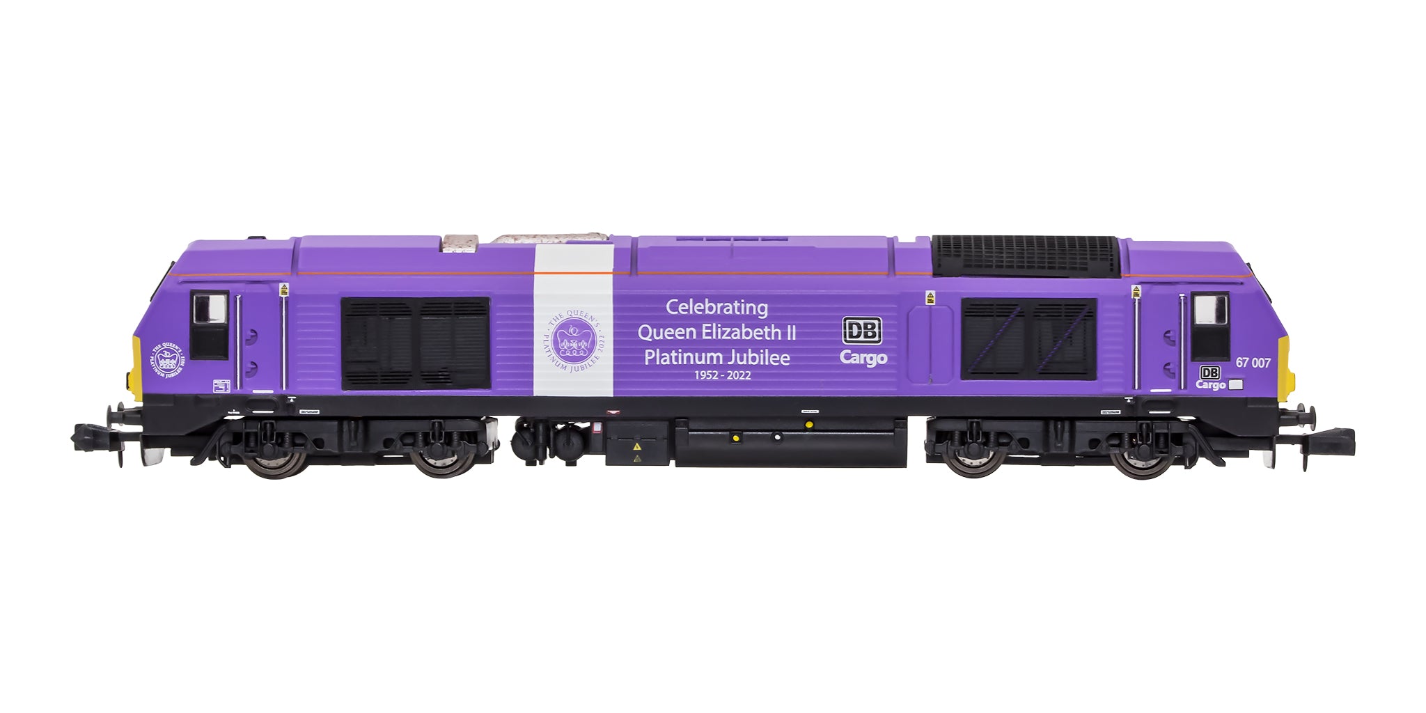 2D-010-016 N Gauge Class 67 Platinum Jubilee Purple 67007