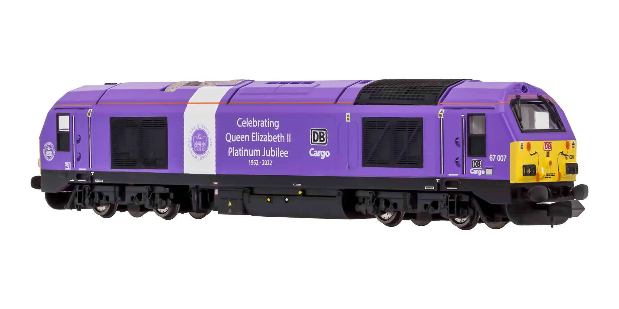 2D-010-016 N Gauge Class 67 Platinum Jubilee Purple 67007