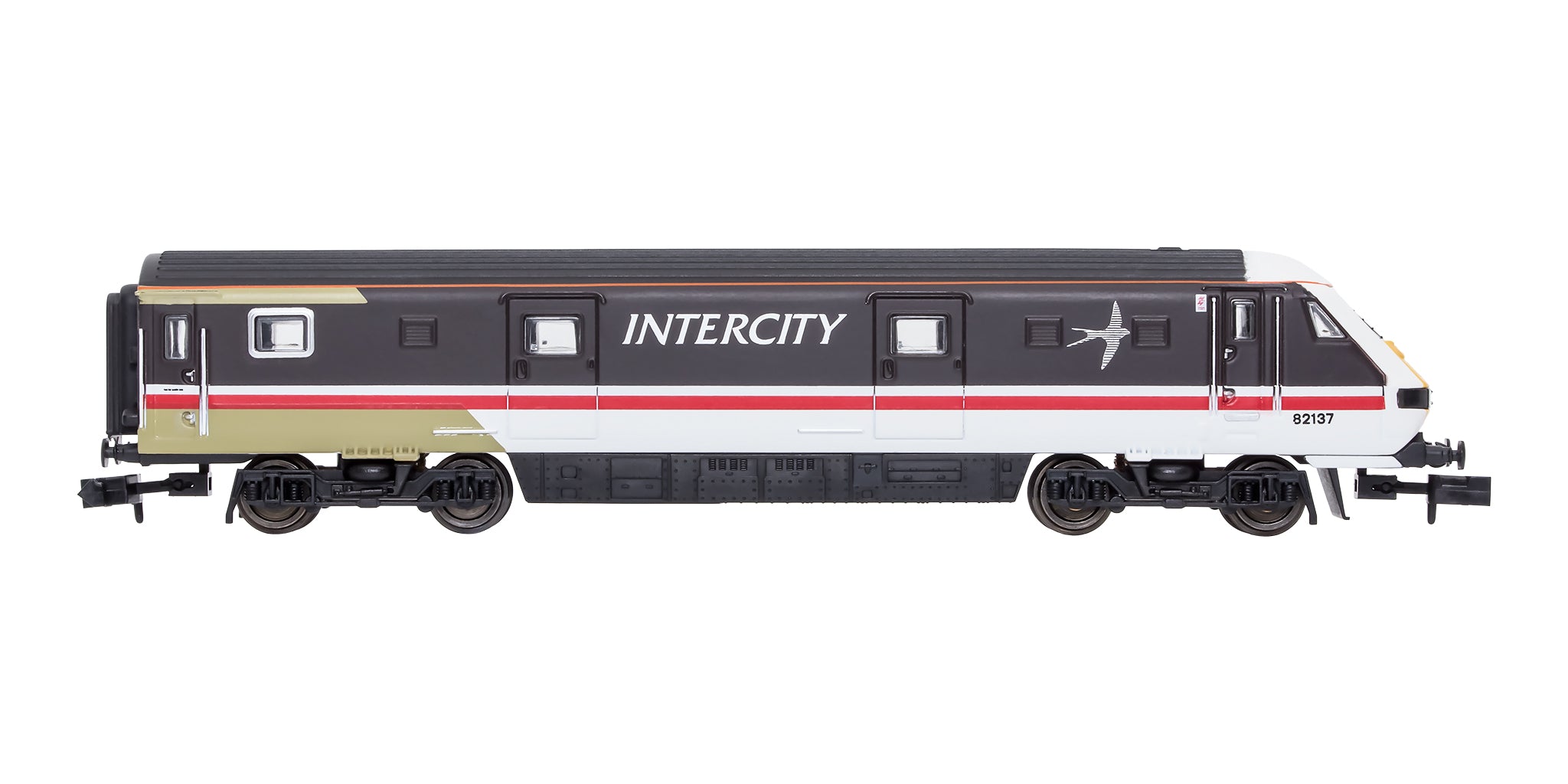 2D-017-005 N Gauge Mk3 DVT Intercity Swallow 82137