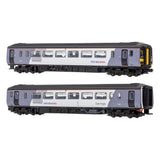 2D-021-006 N Gauge Class 156 2 Car Set 156419 National Express East Anglia