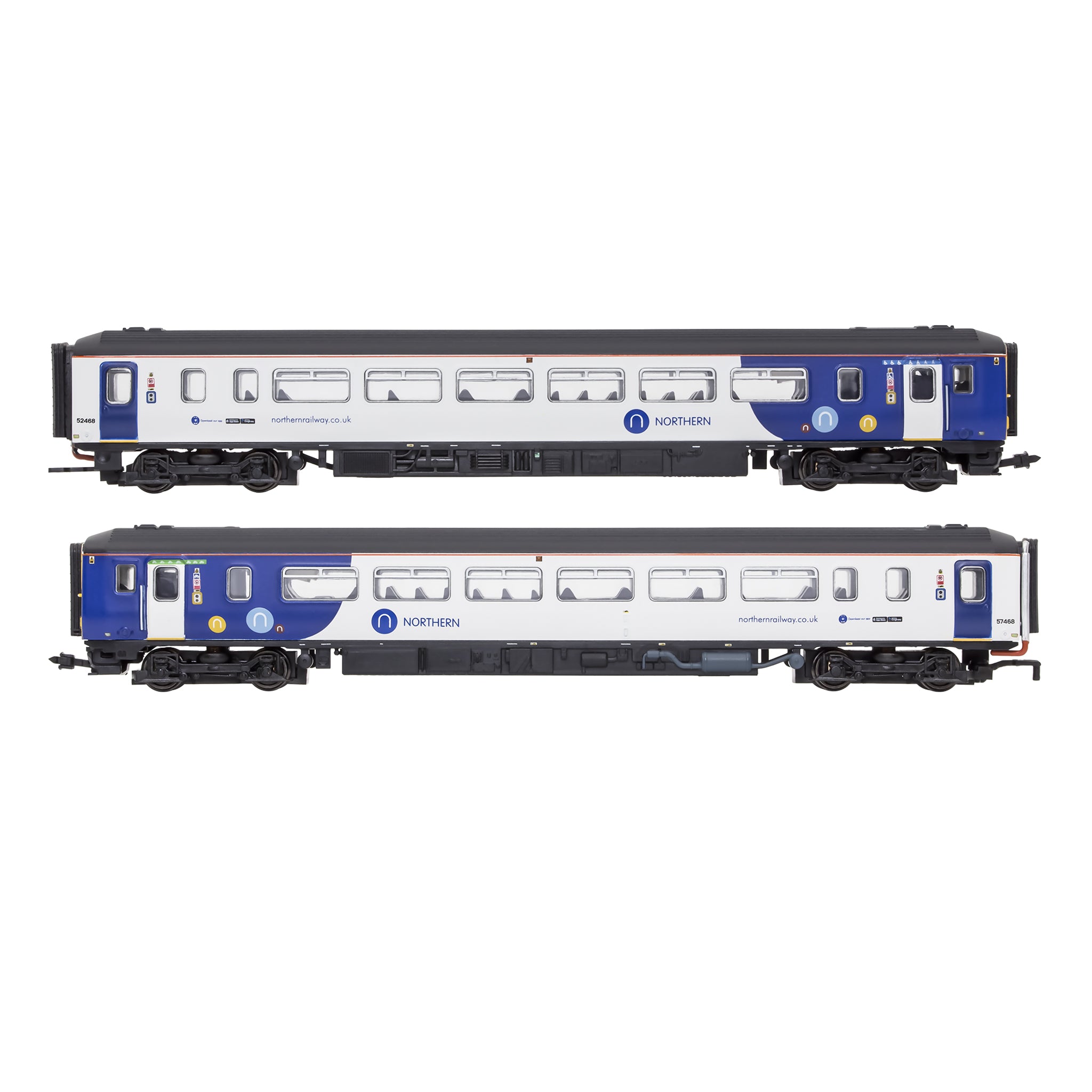 2D-021-007 N Gauge Class 156 2 Car Set 156468 Northern Trains