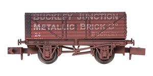 2F-071-089 N Gauge 7 Plank Buckley Junction 24 Weathered