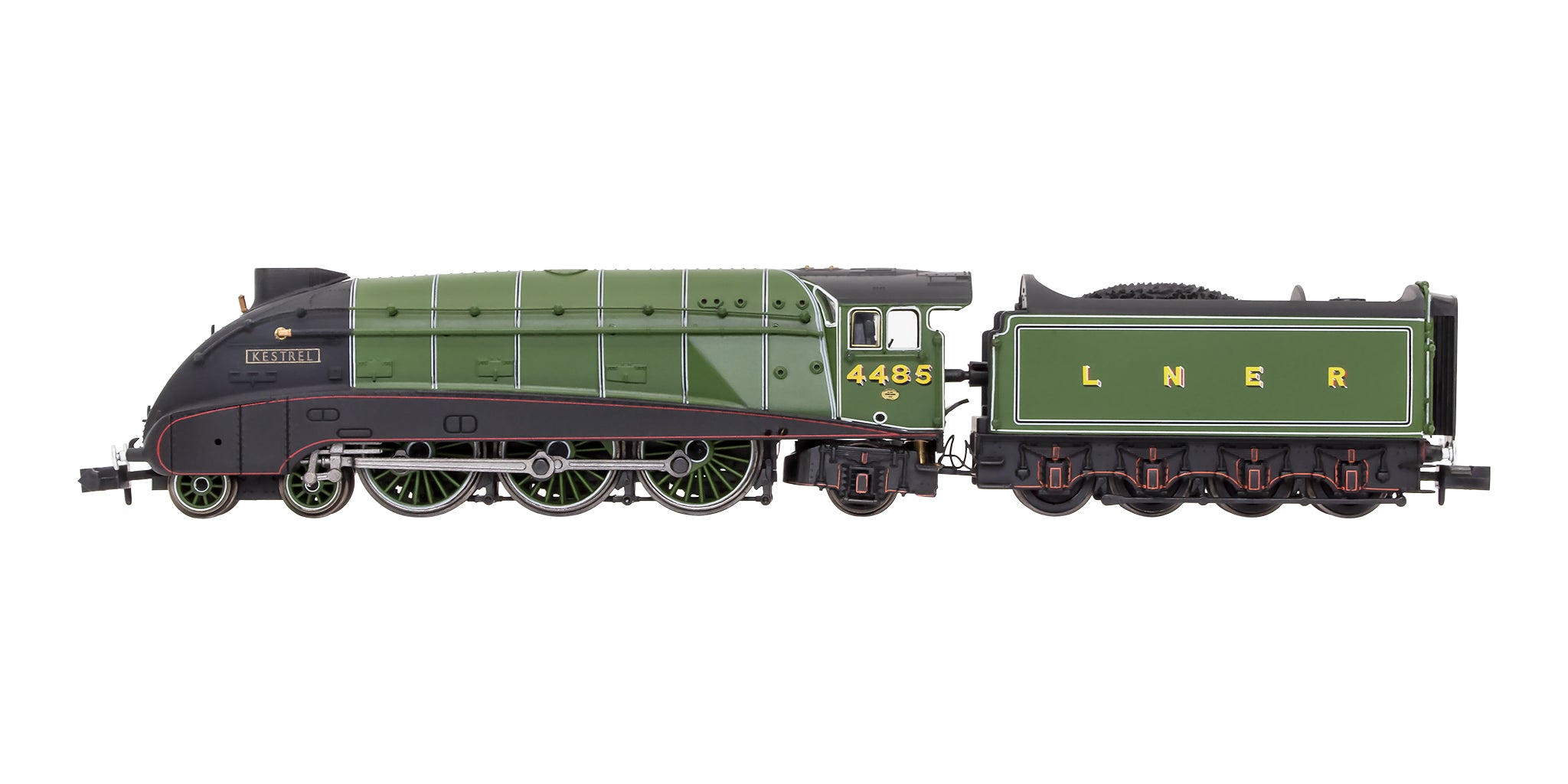 2S-008-019 A4 Kestrel 4485 LNER Green