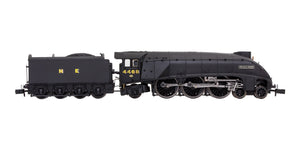 2S-008-020 A4 Mallard 4468 NE Wartime Black