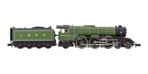 2S-011-10 A3 Flying Scotsman 4472 LNER Apple Green + 4 Teak Gresleys