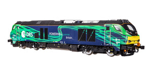 4D-022-023 OO Gauge Class 68 Pride of the North 68006 DRS/NTS Green