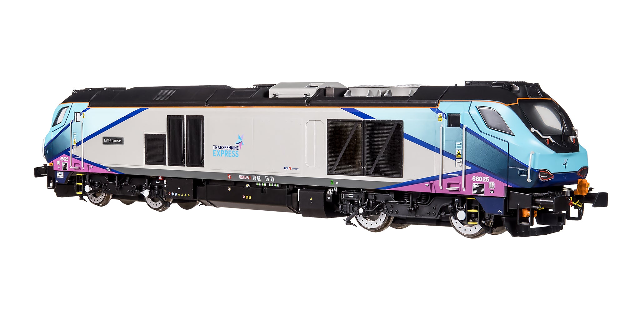 4D-022-024 OO Gauge Class 68 Enterprise 68026 Transpenine Express