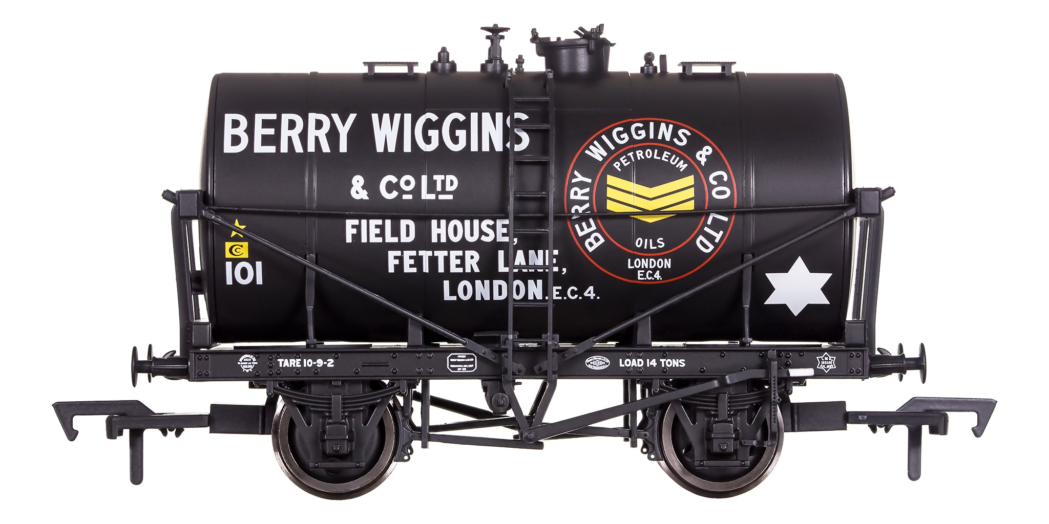 4F-059-005 14T Tank Wagon Class B Berry Wigging Black 101