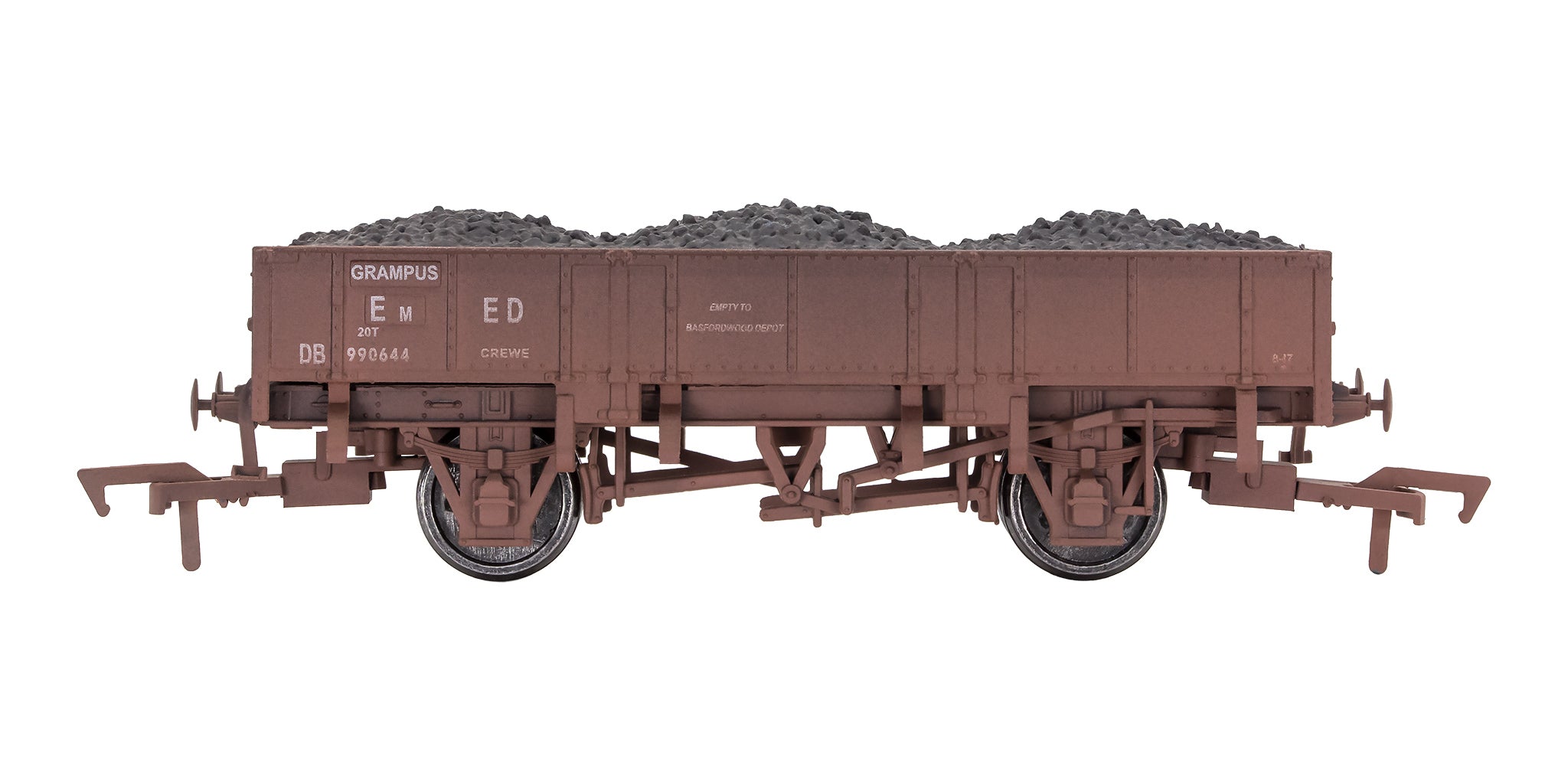 4F-060-022 OO Gauge GRAMPUS BR Bauxite DB 990644 Weathered