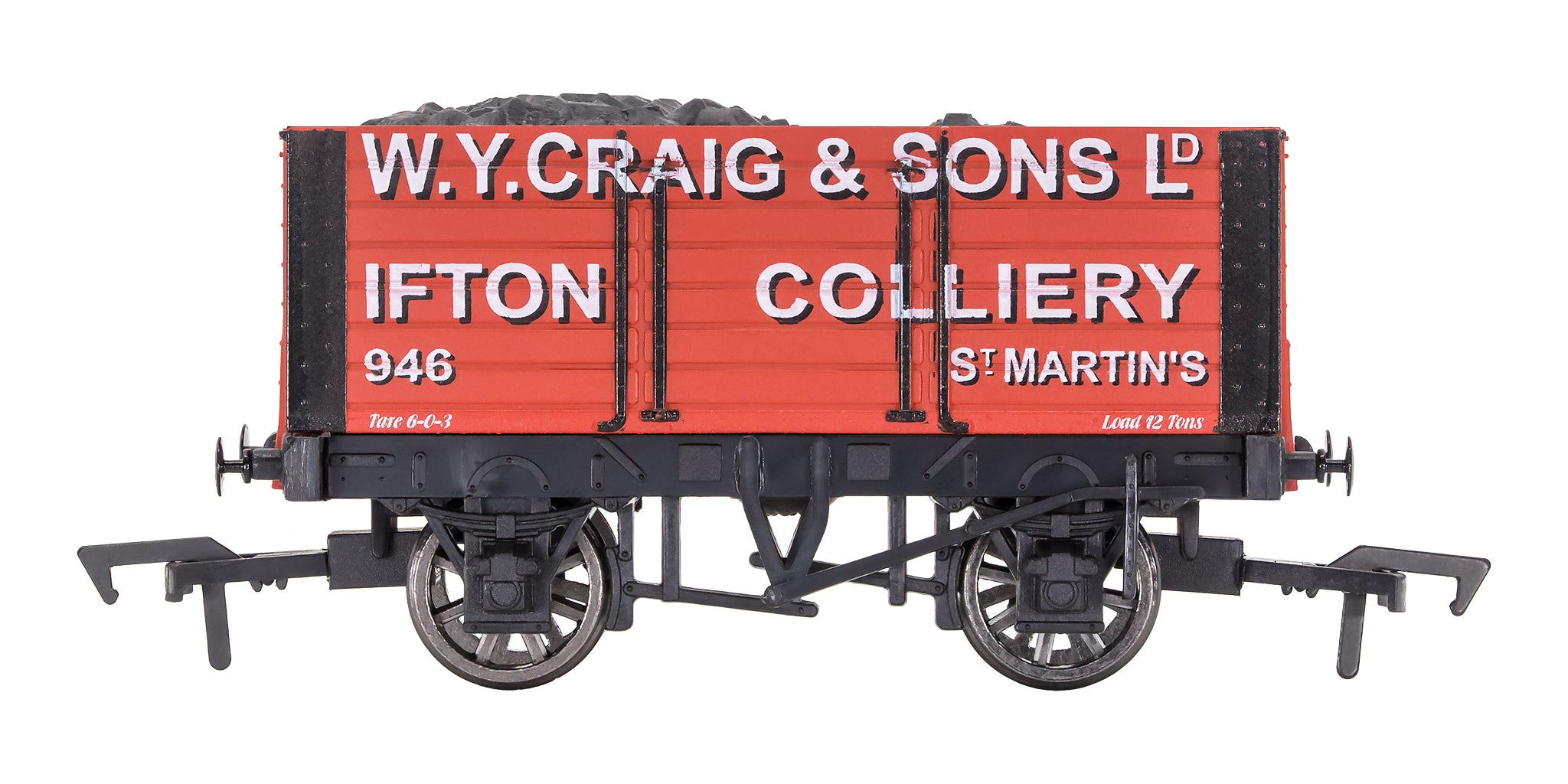 4F-072-025 OO Gauge 7 Plank 9 Ft W/B W Y Craig Brynkinalt 946 ST MARTINS