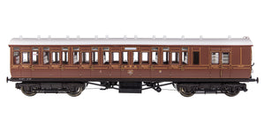 4P-020-001 GWR Toplight M/Line City Lined Crimson Third Brake 3747 Set 1