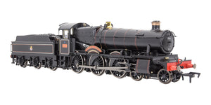 4S-001-011 OO Gauge Ditcheat Manor 7821 BR Lined Black Early Crest