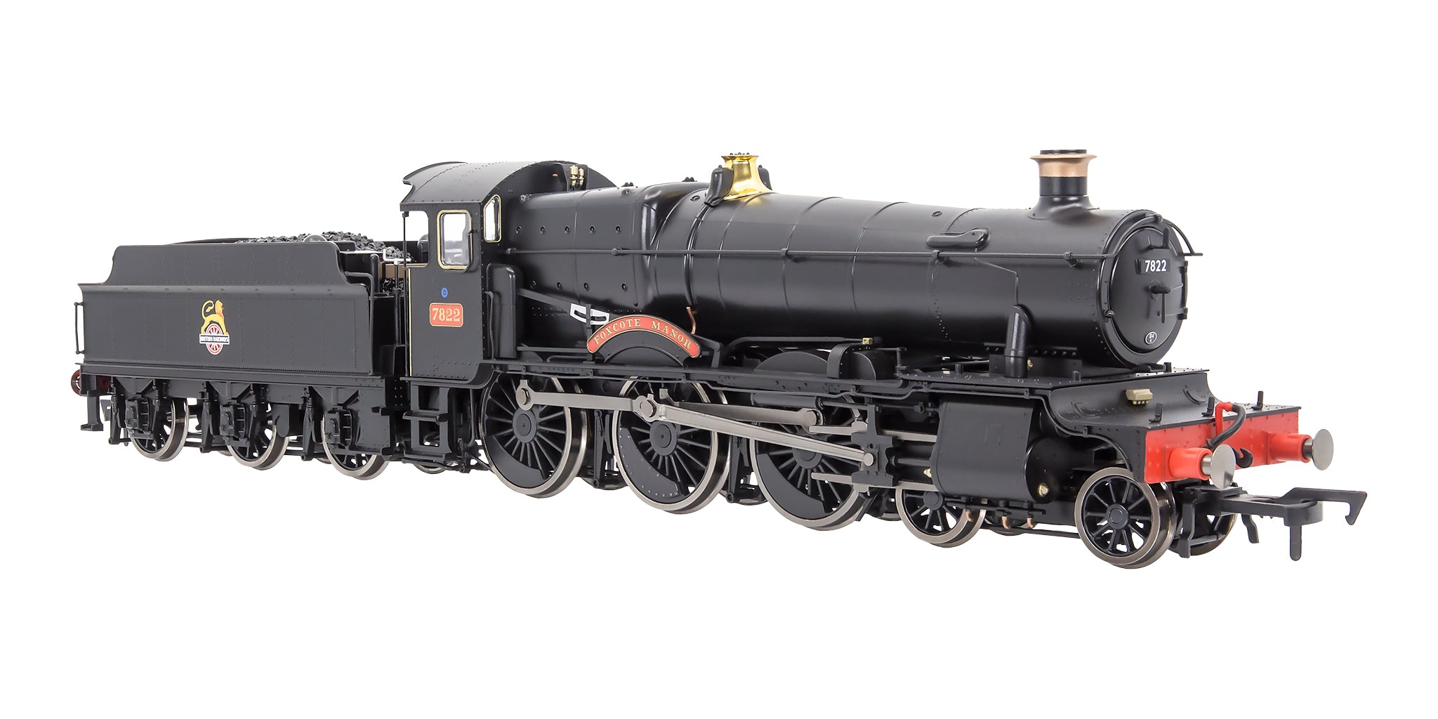 4S-001-012 OO Gauge Foxcote Manor 7822 BR Black Early Crest