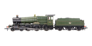 4S-001-014 OO Gauge Bradley Manor 7802 BR Lined Green Late Crest