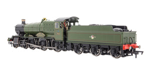 4S-001-014 OO Gauge Bradley Manor 7802 BR Lined Green Late Crest