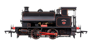 4S-024-002 Hawthorn Leslie 0-4-0 Black Lined Red 'Henry'