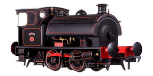 4S-024-002 Hawthorn Leslie 0-4-0 Black Lined Red 'Henry'