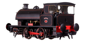 4S-024-002 Hawthorn Leslie 0-4-0 Black Lined Red 'Henry'