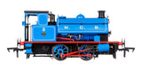 4S-024-005 Hawthorn Leslie 0-4-0 Blue Lined Straw NCB