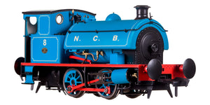 4S-024-005 Hawthorn Leslie 0-4-0 Blue Lined Straw NCB