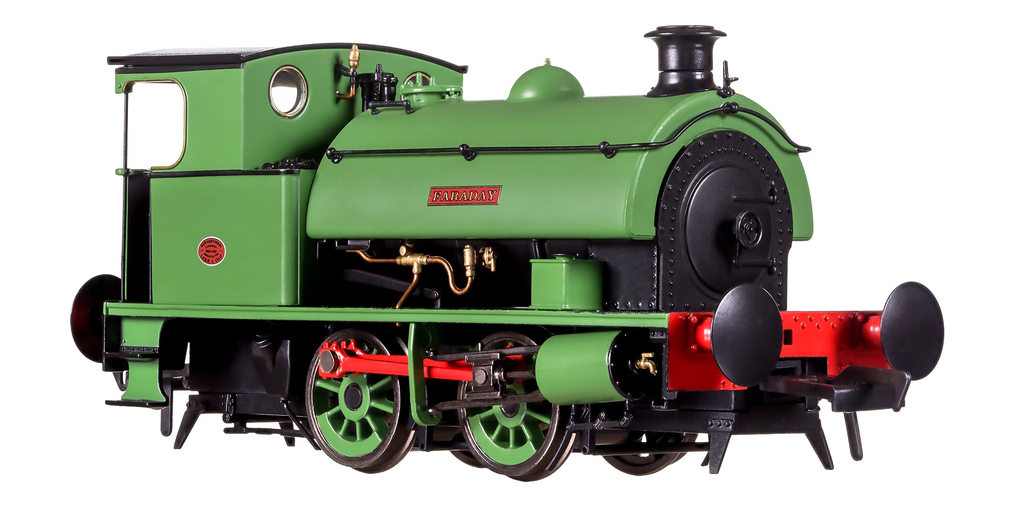 4S-024-006 Hawthorn Leslie 0-4-0 Green 'Faraday'