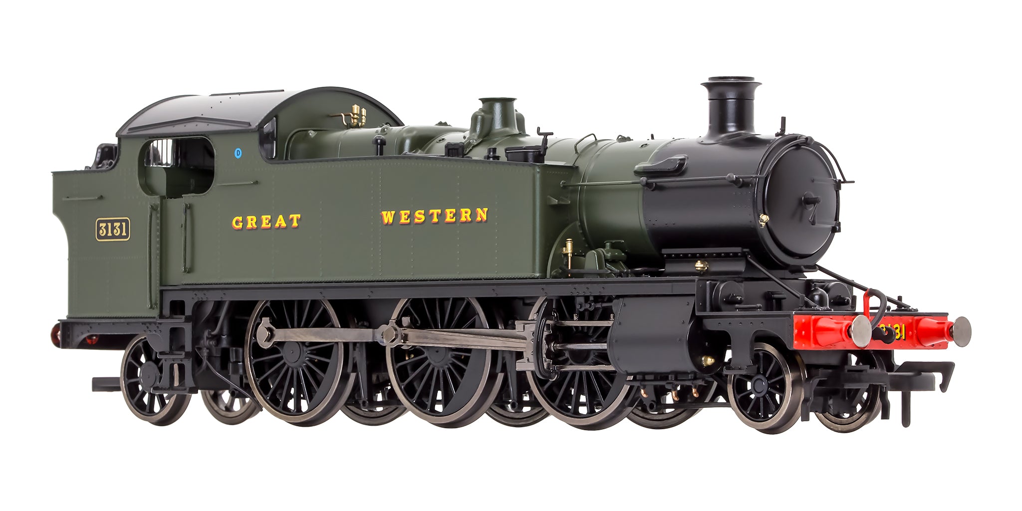 4S-041-009 OO Gauge Large Prairie 3131 GWR Green Great Western