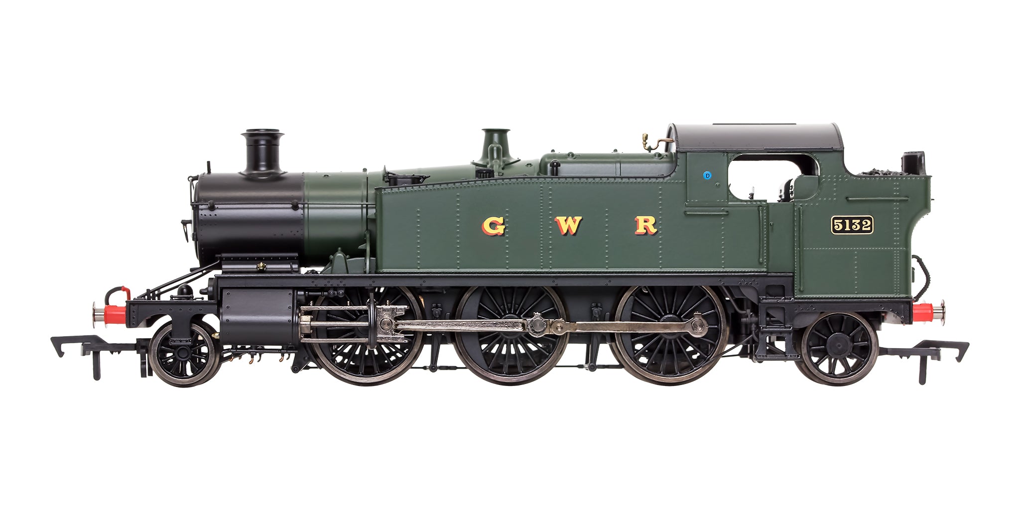 4S-041-011 OO Gauge Large Prairie 5132 GWR Green GWR