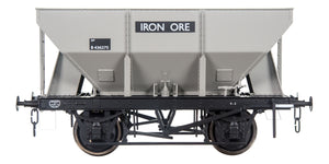 7F-033-002 O Gauge 24T Steel Hopper BR Grey B436275 (as at Rutland)