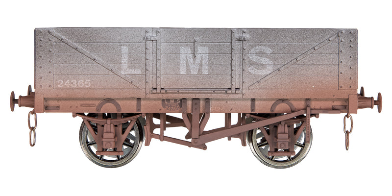 7F 051 058W O Gauge 5 Plank LMS 24365 Weathered Dapol