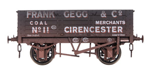 7F-052-011W O Gauge 5 Plank 9 Ft Frank Gegg No11 Weathered