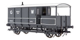 7F-300-002 O Gauge GWR Toad Brake Van GWR Grey 68684 Diagram AA15