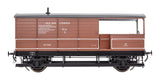 7F-300-008 O Gauge GWR Toad Brake Van Bauxite W17445 Diagram AA21