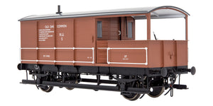 7F-300-008 O Gauge GWR Toad Brake Van Bauxite W17445 Diagram AA21