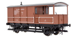 7F-300-008 O Gauge GWR Toad Brake Van Bauxite W17445 Diagram AA21