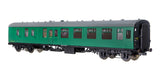 7P-001-501U O Gauge BR Mk1 SR Green BSK unnumbered with Window Beading