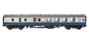 7P-001-502U O Gauge BR Mk1 Blue/Grey BSK Unnumbered with Window Beading