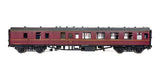 7P-001-506U O Gauge BR Mk1 Maroon BSK Unnumbered with Window Beading