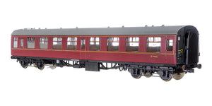 7P-001-609 O Gauge BR Mk1 Maroon SO E3905 with Window Beading