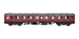 7P-001-706 O Gauge BR Mk1 Maroon SK M24165 with Window Beading