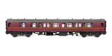 7P-001-807 O Gauge BR Mk1 Maroon CK Sc15346 with Window Beading