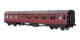 7P-001-807 O Gauge BR Mk1 Maroon CK Sc15346 with Window Beading