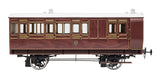 7P-020-002 O Gauge Stroudley 4 Wheel Suburban Oil Lit Brake 3rd Mahogany 918