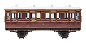 7P-020-400 O Gauge Stroudley 4 Wheel Suburban Oil Lit 1st Mahogany 707