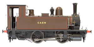 7S-018-002 L & SWR B4 0-4-0T LSWR CAEN BROWN 90