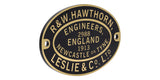 Plate-HL-2988F Hawthorn Leslie Worksplate Full Size Replica – 2988 Wallaby