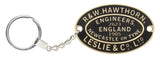 Plate-HL-2623K Hawthorn Leslie Worksplate Keyring – 2623 Spider